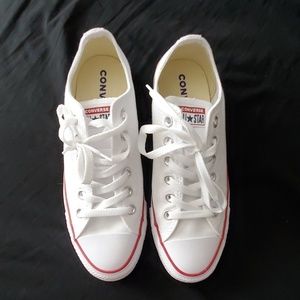 New | White | Converse | 8.5 | Women